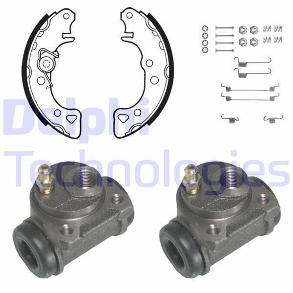 FREN PABUÇ KİTİ ARKA CITROEN SAXO / PEUGEOT 106 09/91>