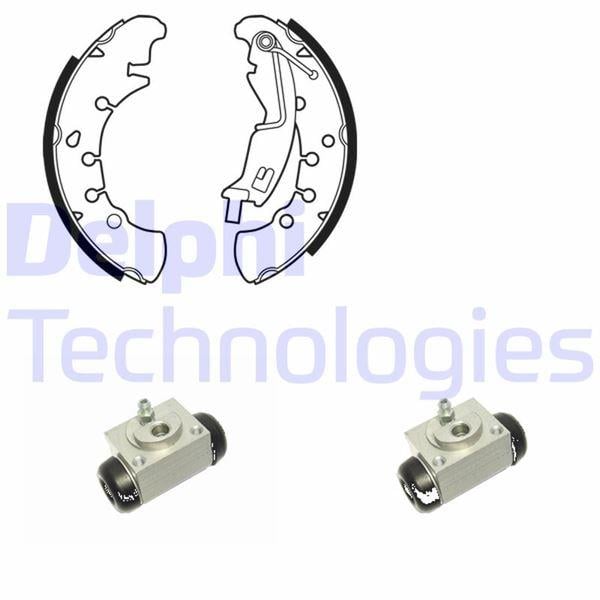 FREN PABUÇ KİTİ ARKA FIAT IDEA / LANCIA MUSA 10/03>
