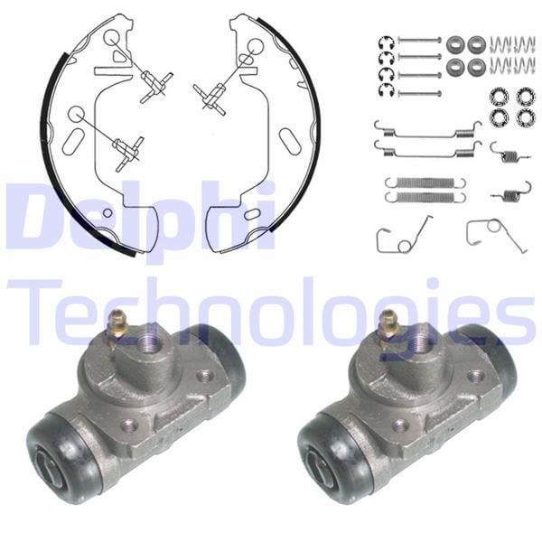 FREN PABUÇ KİTİ ARKA FORD TRANSİT 08/91>08/00