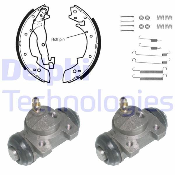 FREN PABUÇ KİTİ ARKA RENAULT 21 03/86>10/96