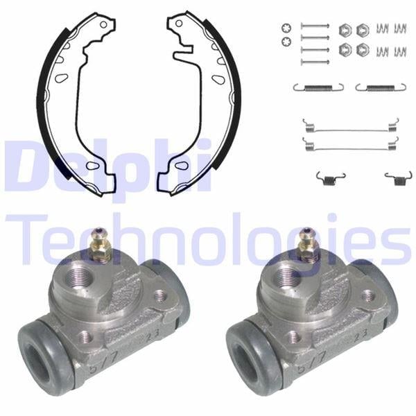 FREN PABUÇ KİTİ ARKA RENAULT 21 03/87>94