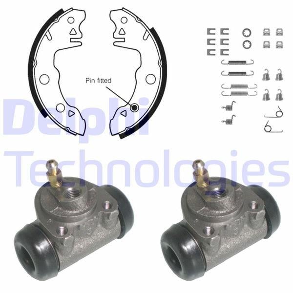 FREN PABUÇ KİTİ ARKA RENAULT 4 09/77>08/82