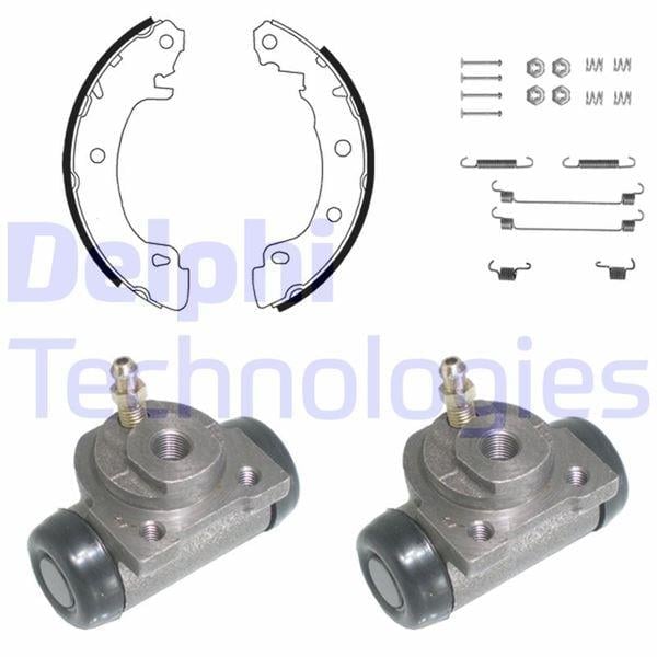 FREN PABUÇ KİTİ ARKA RENAULT MEGANE. SCENİC 11/95>05/03