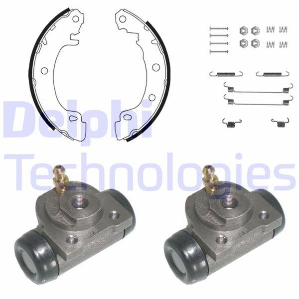 FREN PABUÇ KİTİ ARKA RENAULT MEGANE. SCENİC 02/99>05/03