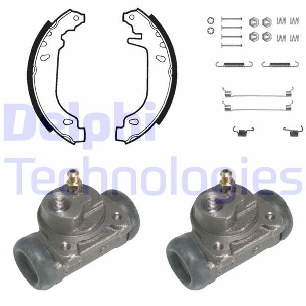 FREN PABUÇ KİTİ ARKA RENAULT TWİNGO 03/93>