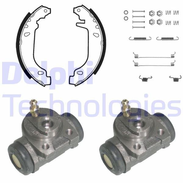 FREN PABUÇ KİTİ ARKA RENAULT TWİNGO 03/93>08/98