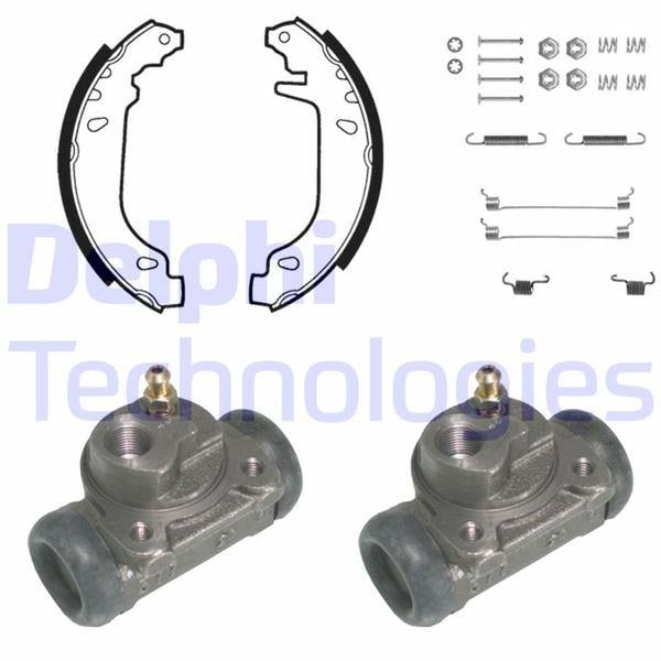 FREN PABUÇ KİTİ ARKA RENAULT TWİNGO 03/93>
