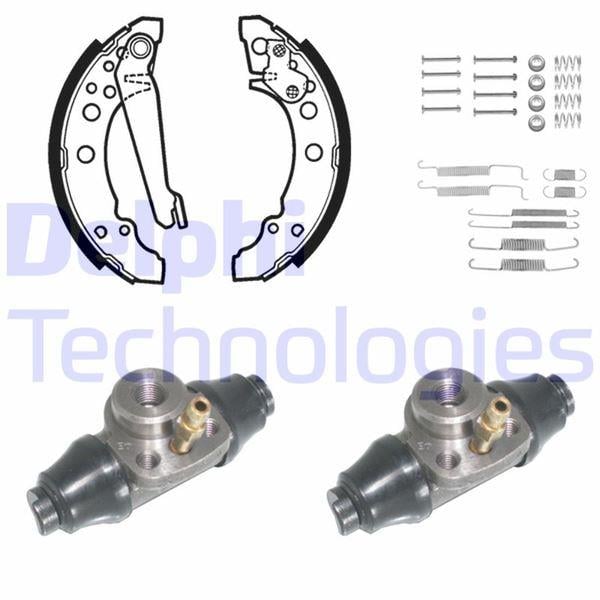 FREN PABUÇ KİTİ ARKA SEAT AROSA / VW LUPO. POLO 02/85>