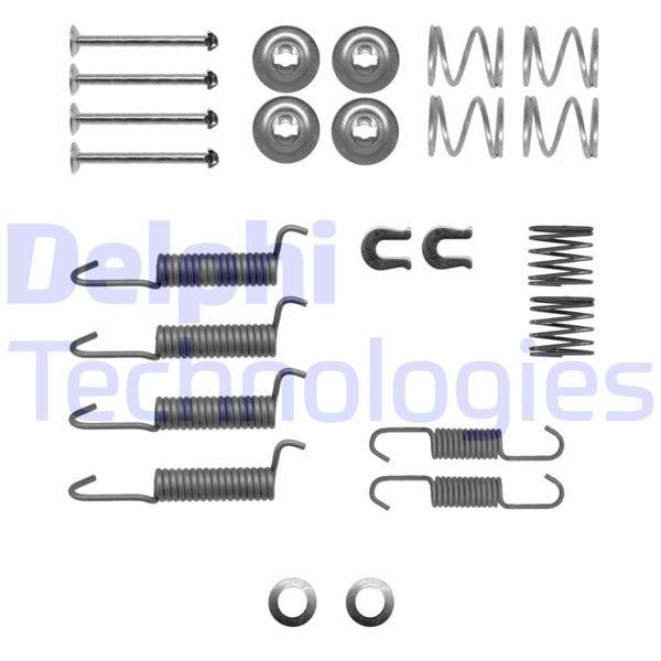 FREN PABUÇ MONTAJ TAKIMI ARKA OPEL FRONTERA II 10/98>10/04