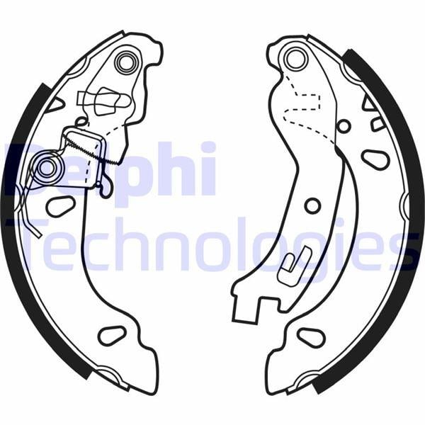 FREN PABUCU ARKA FIAT PANDA 09/03>