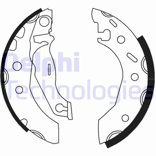 FREN PABUCU ARKA FORD ESCORT. FİESTA. FİESTA VAN. KA. PUMA / MAZDA 121 08/90>01/01