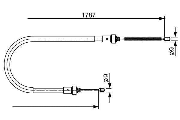 FREN TELİ. 1787 MM