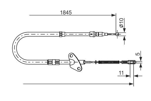 FREN TELİ. 1862 MM