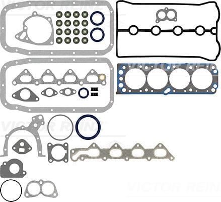 FULL GASKET SET. ENGINE