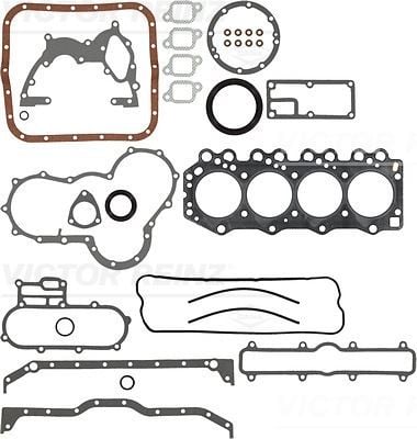 FULL GASKET SET. ENGINE
