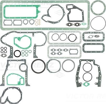 GASKET SET. CRANK CASE