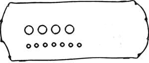 GASKET SET. CYLINDER HEAD COVER