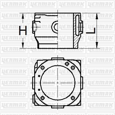 GOMLEK Q100.0MM STD -COMPRESOR-DAIMLER BENZ TGA 18T/19T/26T/32T/33T/35T/40T/41T D28