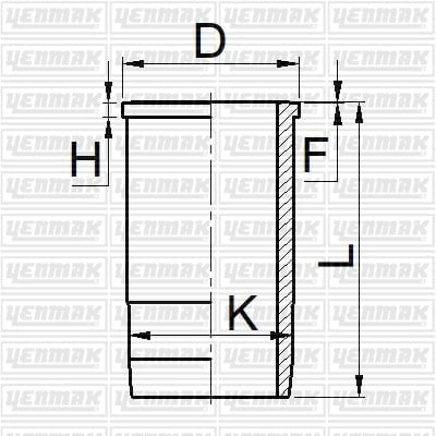GOMLEK Q100.0MM STD -STEYR-TRAKTOR 768 WD 308.40/41/45 540/A.545/A.548
