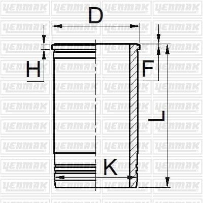 GOMLEK Q101.6MM STD -CASE-W 5540