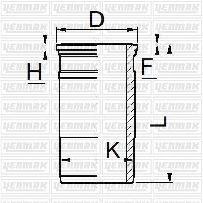 GOMLEK Q103.0MM STD -MWM-6.10 TCA EURO II
