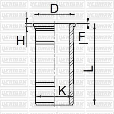 GOMLEK Q104.78MM STD -VOLVO-D7 A/B
