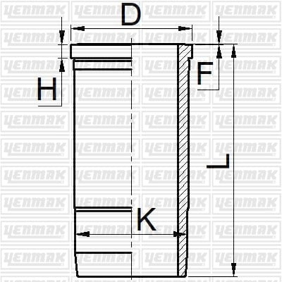 GOMLEK Q104.78MM STD -VOLVO-TD 67