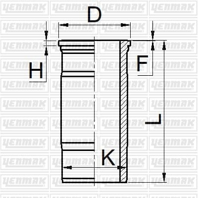 GOMLEK Q104.78MM STD -VOLVO-TD 71 A