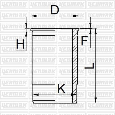 GOMLEK Q106.5MM STD -JOHN DEERE-3239-4239-6359 UZUN TİP