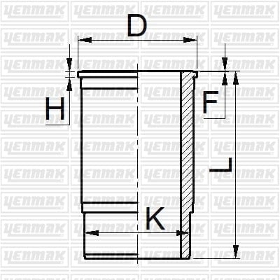 GOMLEK Q107.95MM STD -JOHN DEERE-4227