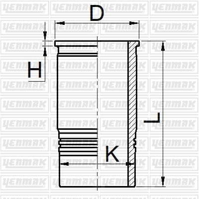 GOMLEK Q108.0MM STD -VOLVO-D7E EURO 5