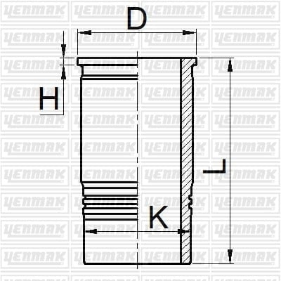 GOMLEK Q108.0MM STD -VOLVO-D7E EURO 5