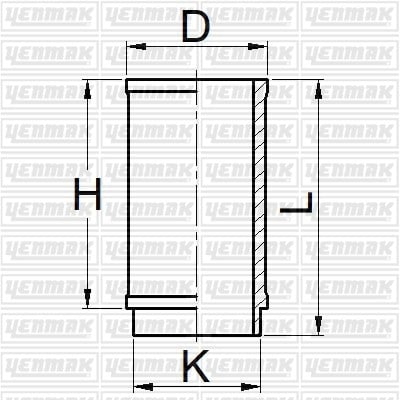 GOMLEK Q110.0MM STD -ZETOR-8401 - 8701