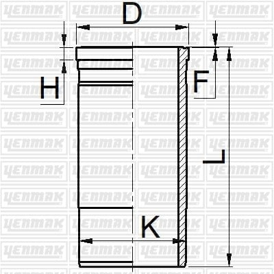 GOMLEK Q111.12MM STD -VOLVO-1113-1114