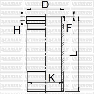 GOMLEK Q111.12MM STD -VOLVO-1113-1114