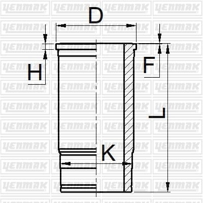 GOMLEK Q120.0MM STD -RENAULT TRUCK-M420-MDXM-M520-MDUMK-M620P-T-2-23