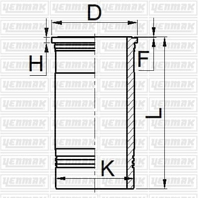 GOMLEK Q120.0MM STD -RENAULT TRUCK-MIDR 06.20.45E/H/J/D