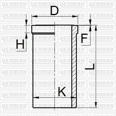 GOMLEK Q120.65MM STD -CATERPILLAR-955-3304-3306-1673 C-D330 C-2P 8889/110-5800 DISI SEMI