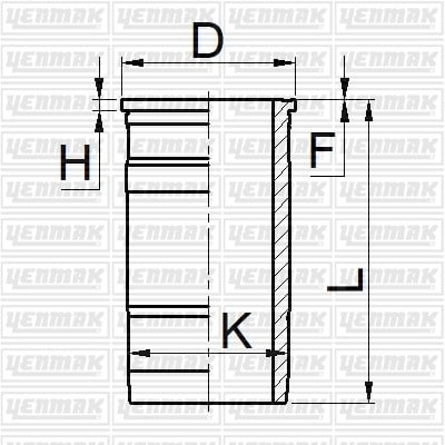 GOMLEK Q123.0MM STD -RENAULT TRUCK-DCI 11E 370 EURO 3-MIDR 06.23.56