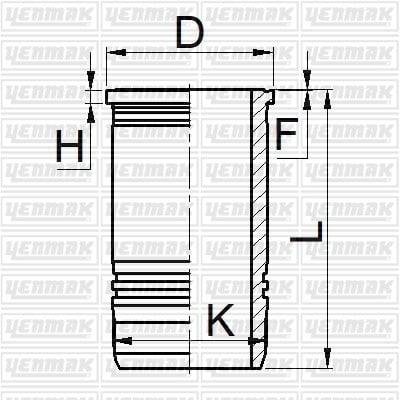 GOMLEK Q123.0MM STD -RENAULT TRUCK-DXİ 11 440 EURO 3