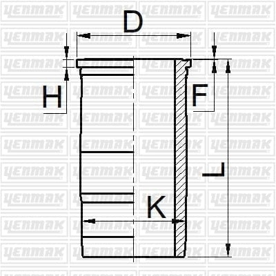 GOMLEK Q123.0MM STD -RENAULT TRUCK-MIDR 623.56