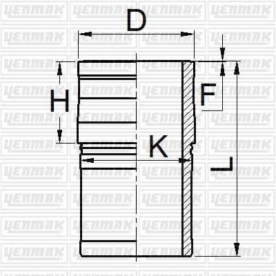 GOMLEK Q125.0MM STD -CUMMINS-611/661 CID