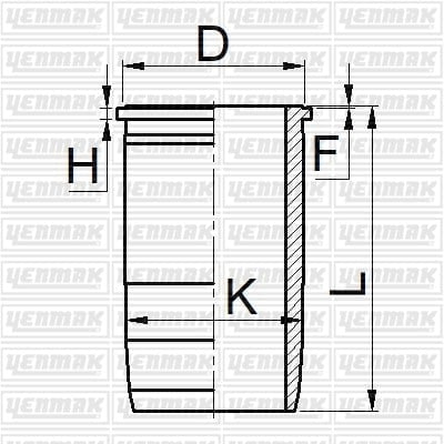 GOMLEK Q130.0MM STD -MERCEDES-OM 501-541 LA