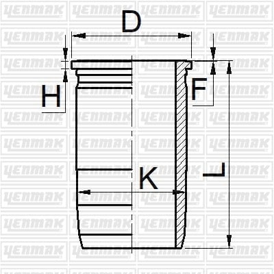 GOMLEK Q130.0MM STD -MERCEDES-OM 501-541 LA - FOSFAT KAPLAMA