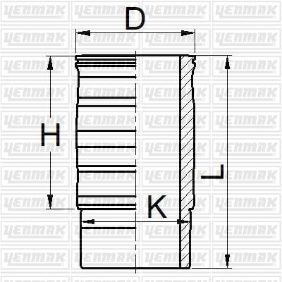 GOMLEK Q130.0MM STD -SCANIA-12.35/37-G400/440-R400/440