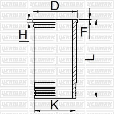 GOMLEK Q130.17MM STD -CATERPILLAR-W21-5H5657