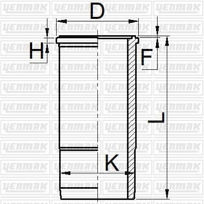 GOMLEK Q130.18MM STD -VOLVO-123-FL