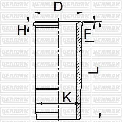 GOMLEK Q130.18MM STD -VOLVO-123-FL