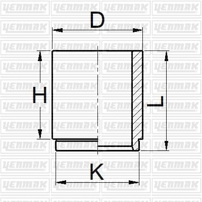GOMLEK Q66.67MM STD -BMC-KOMPRESOR-8A2251