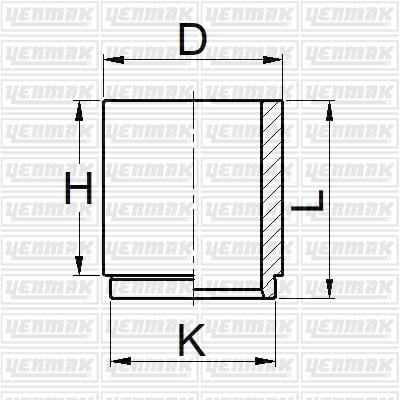 GOMLEK Q66.67MM STD -BMC-KOMPRESOR-8A2251